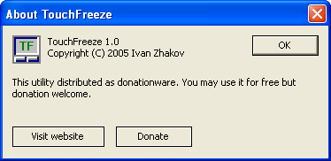 Touchfreeze Windows 7 - фото 7